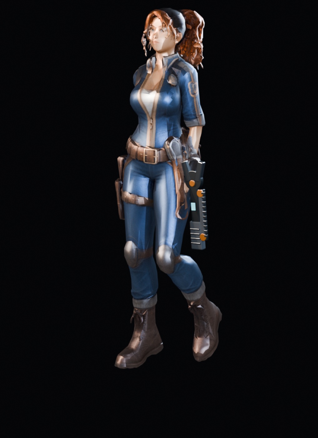 Jessica rig walking at contact pose